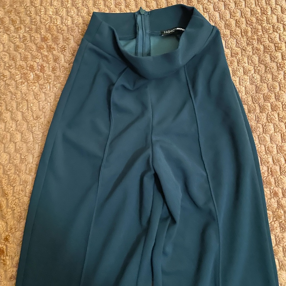 Fashion Nova Teal Pants
